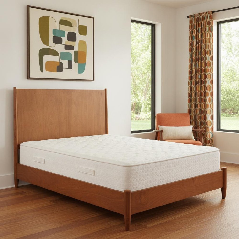 Brown Solid Wood Full Bed Frame HomeRoots