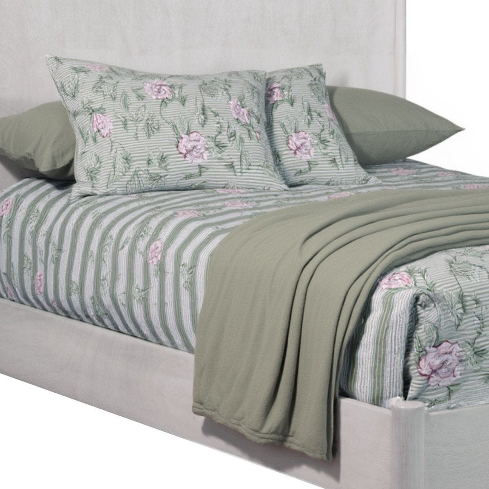 Gray Solid Wood Full Bed Frame HomeRoots