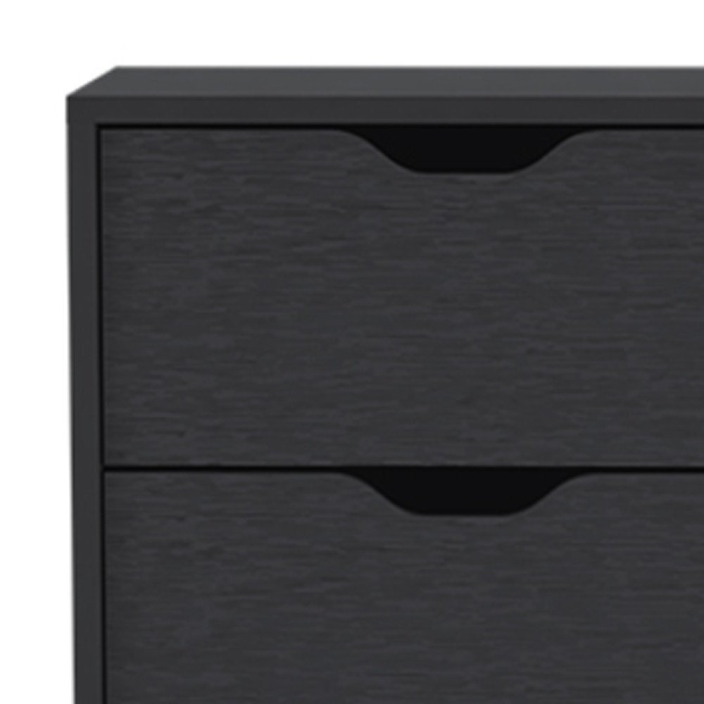 18" White Five Drawer Standard Chest HomeRoots