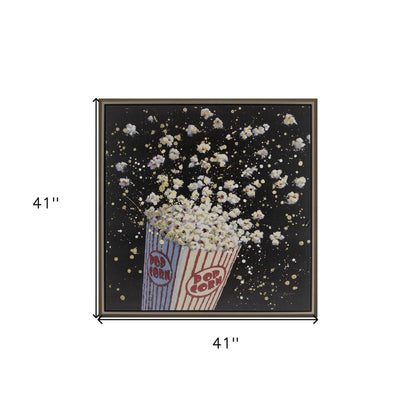 Cinema Pop Silver Floater Frame Print Wall Art HomeRoots