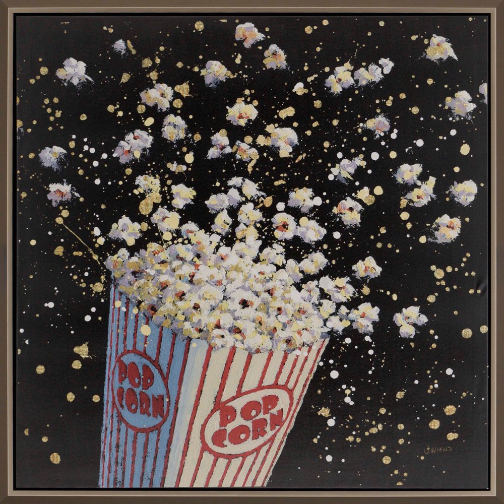 Cinema Pop Silver Floater Frame Print Wall Art HomeRoots