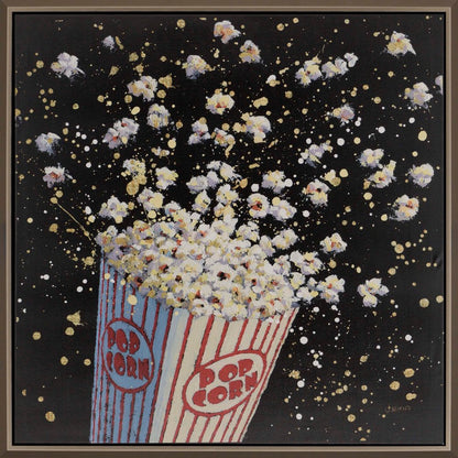 Cinema Pop Silver Floater Frame Print Wall Art HomeRoots