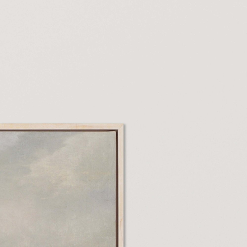 Pastel Seascape III White Floater Frame Print Wall Art HomeRoots