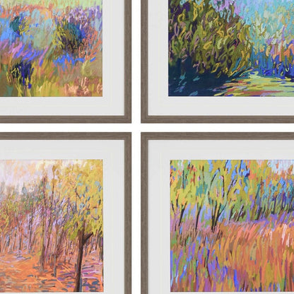 Set Of Four Beyond Brown Framed Print Wall Art HomeRoots