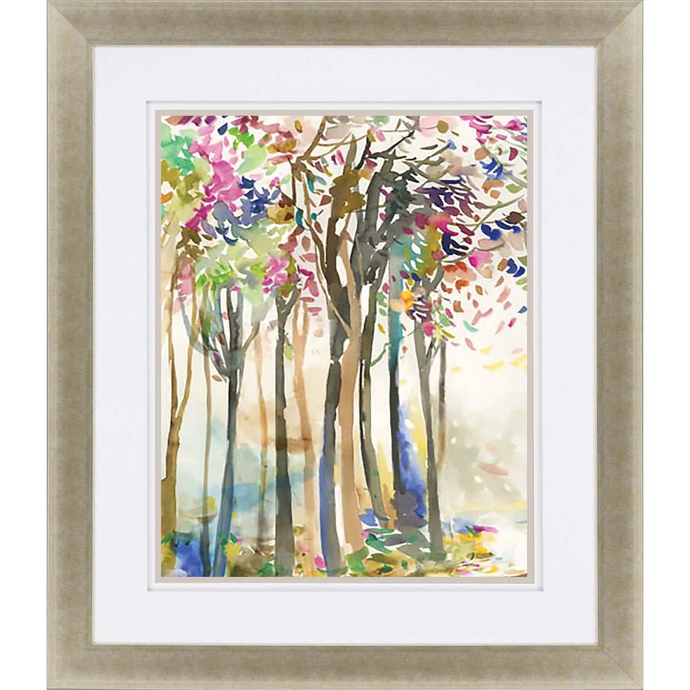 Sunny Path II Gold Framed Print Wall Art HomeRoots