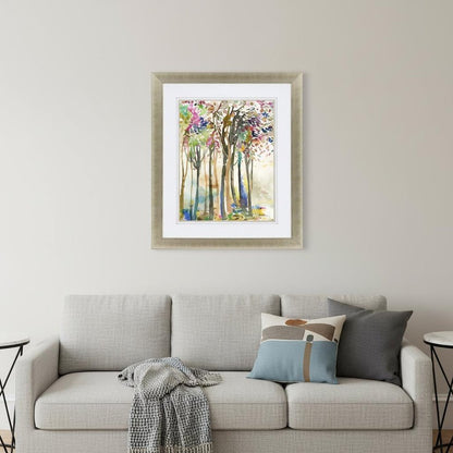 Sunny Path II Gold Framed Print Wall Art HomeRoots