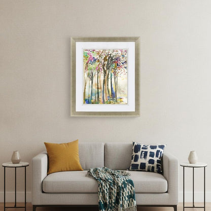 Sunny Path II Gold Framed Print Wall Art HomeRoots