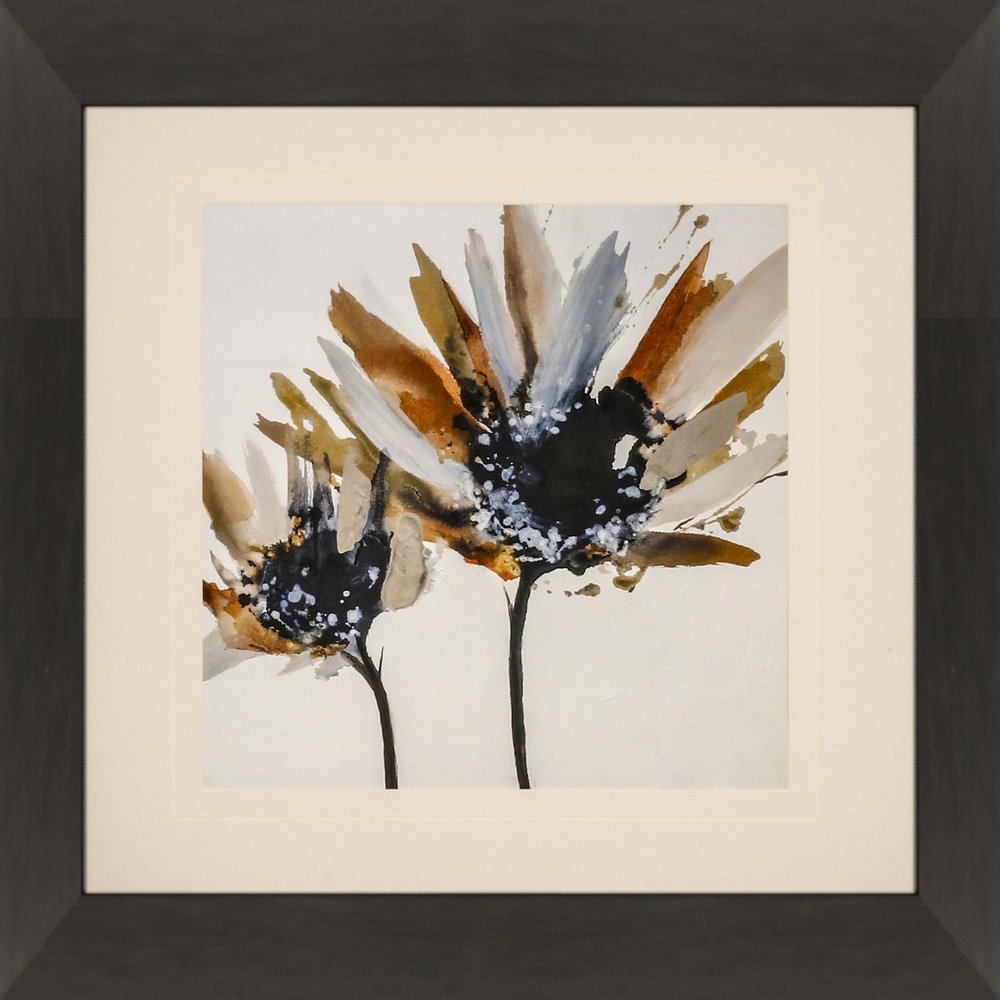 Sepia Bloom II Brown Framed Print Wall Art HomeRoots