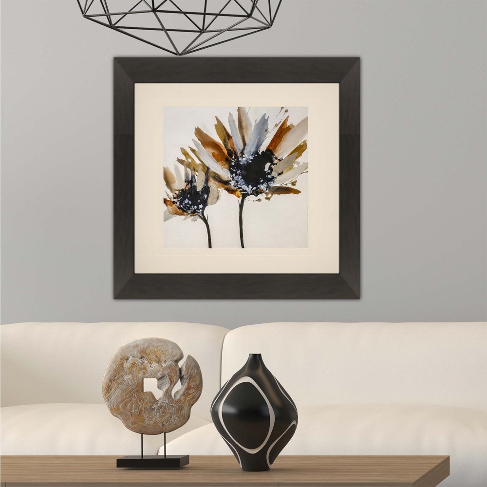 Sepia Bloom II Brown Framed Print Wall Art HomeRoots
