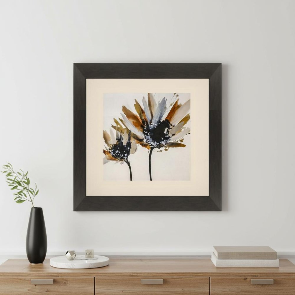 Sepia Bloom II Brown Framed Print Wall Art HomeRoots