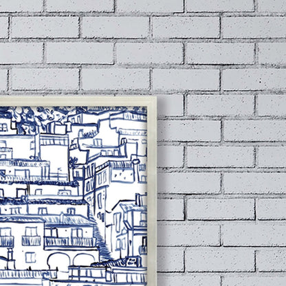 Mijas Silver Framed Print Wall Art HomeRoots