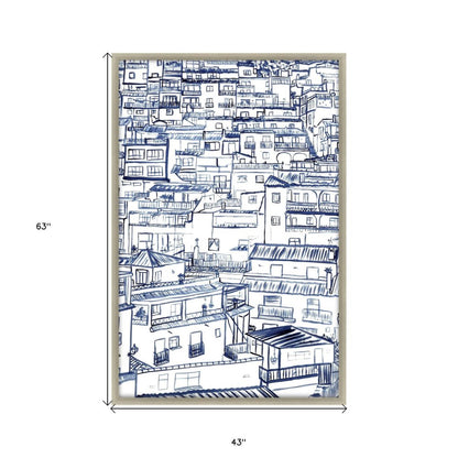 Mijas Silver Framed Print Wall Art HomeRoots