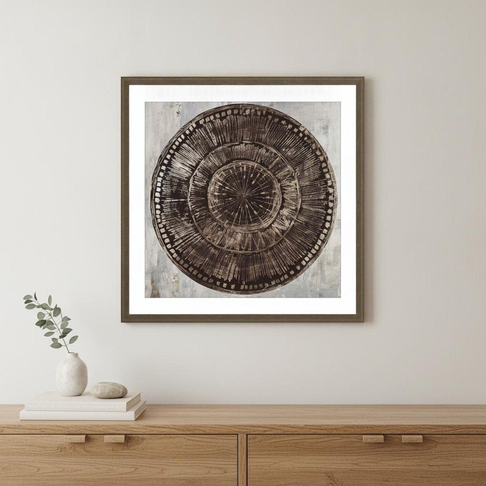 Zulu Gold I Brown Framed Print Wall Art HomeRoots