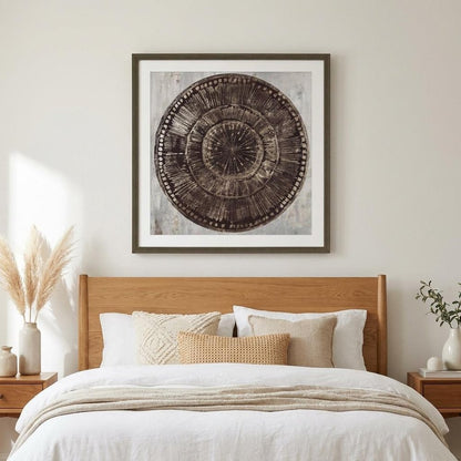 Zulu Gold I Brown Framed Print Wall Art HomeRoots