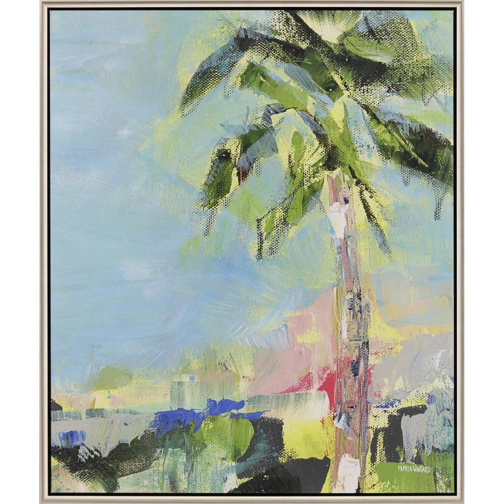 Good Morning Beautiful Silver Floater Frame Print Wall Art HomeRoots