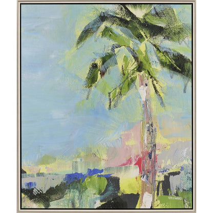 Good Morning Beautiful Silver Floater Frame Print Wall Art HomeRoots