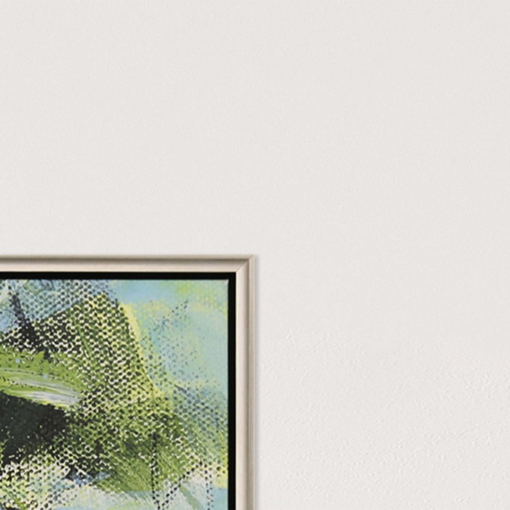 Good Morning Beautiful Silver Floater Frame Print Wall Art HomeRoots