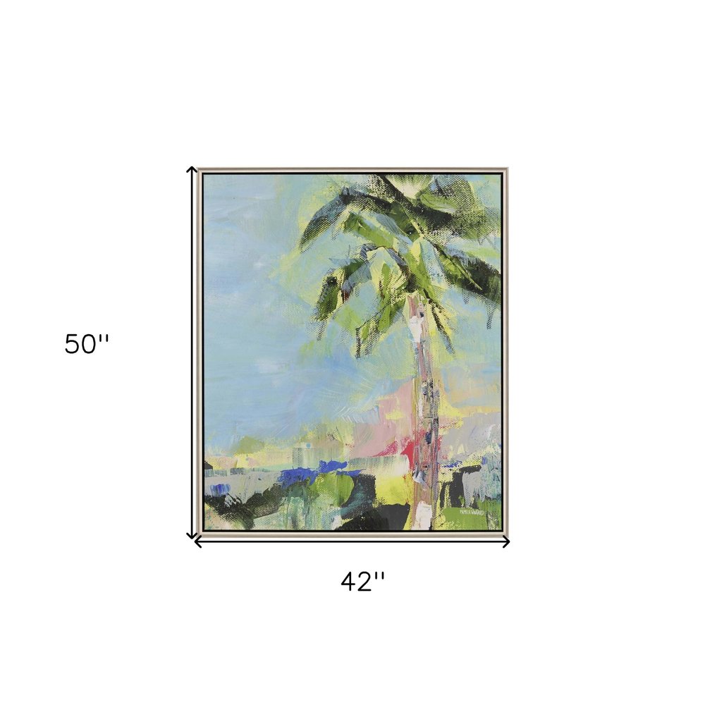 Good Morning Beautiful Silver Floater Frame Print Wall Art HomeRoots