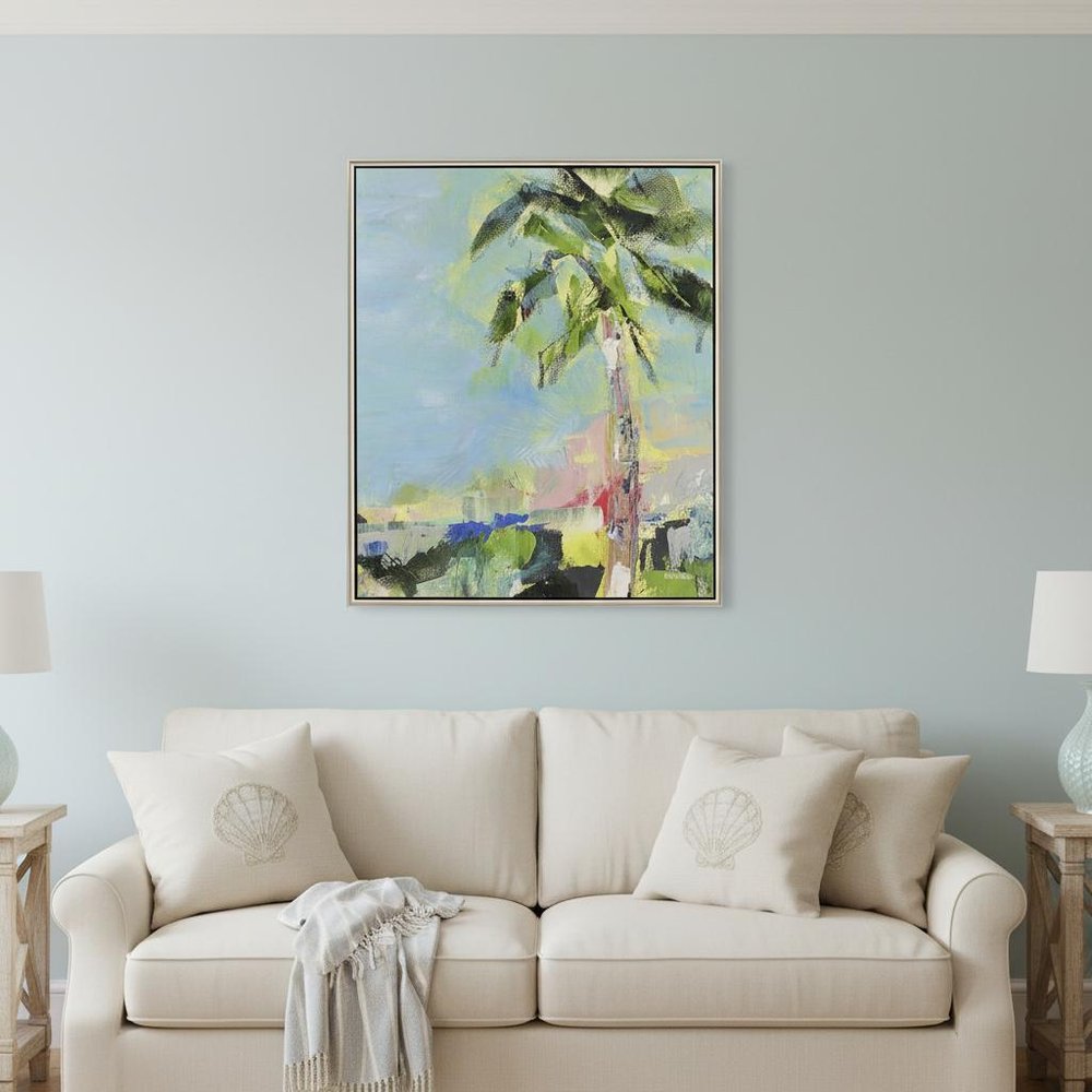 Good Morning Beautiful Silver Floater Frame Print Wall Art HomeRoots