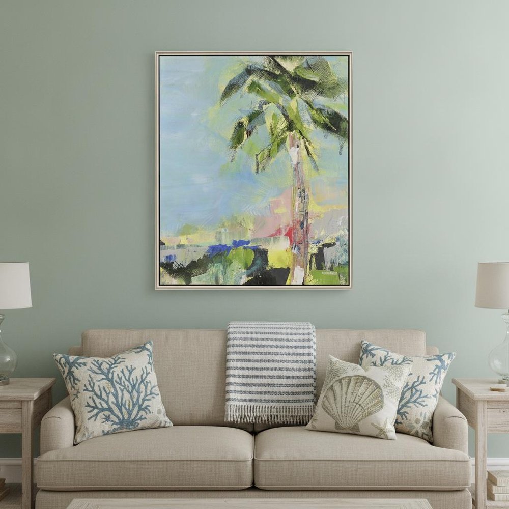 Good Morning Beautiful Silver Floater Frame Print Wall Art HomeRoots