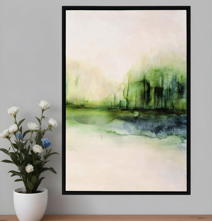 Evanesce I Black Floater Frame Print Wall Art HomeRoots
