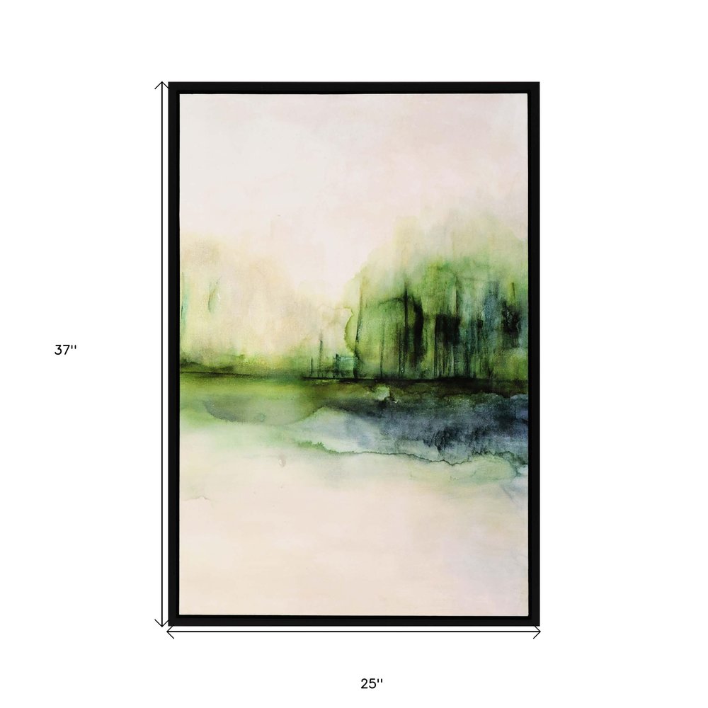 Evanesce I Black Floater Frame Print Wall Art HomeRoots