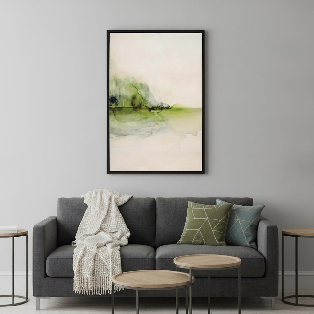 Evanesce II Black Floater Frame Print Wall Art HomeRoots