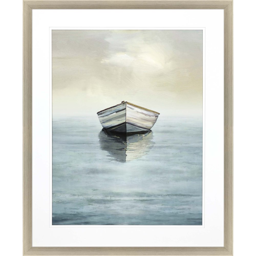 A Sure Sail Silver Framed Print Wall Art HomeRoots