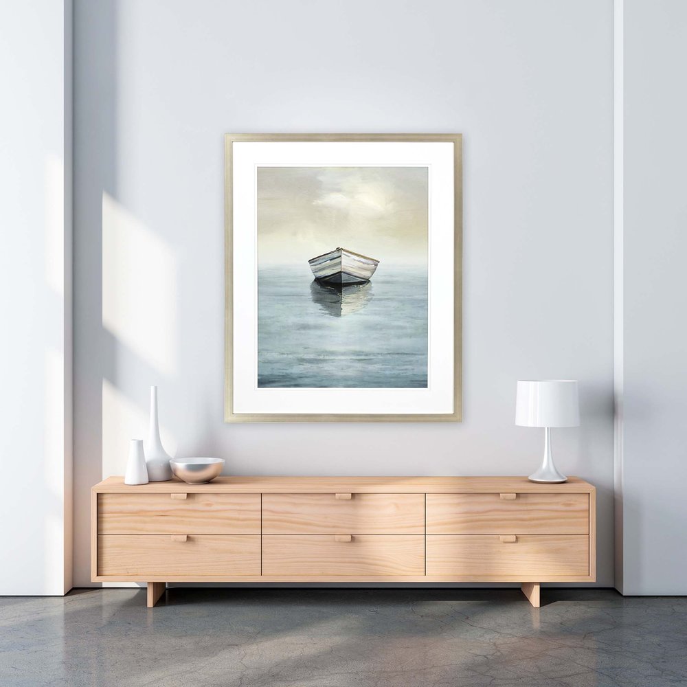 A Sure Sail Silver Framed Print Wall Art HomeRoots