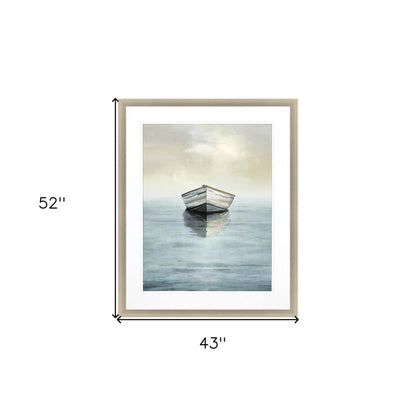 A Sure Sail Silver Framed Print Wall Art HomeRoots