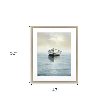 A Sure Sail Silver Framed Print Wall Art HomeRoots