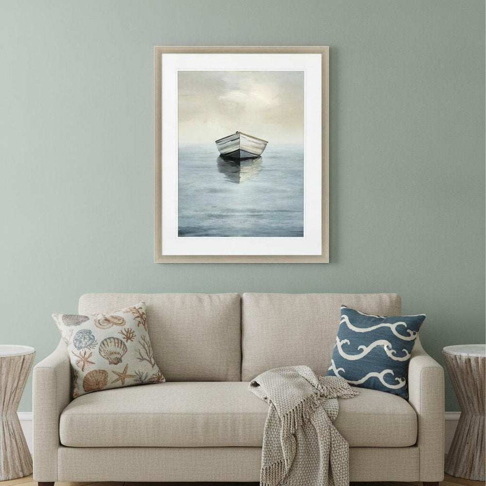 A Sure Sail Silver Framed Print Wall Art HomeRoots