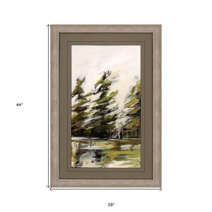 Evergreen Silver Framed Print Wall Art HomeRoots