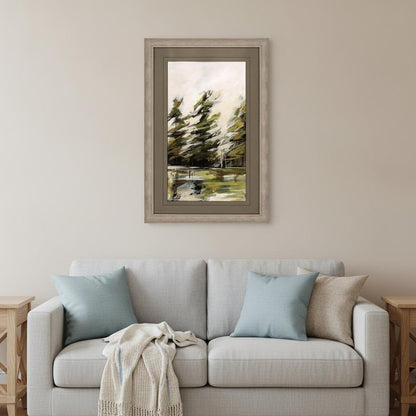 Evergreen Silver Framed Print Wall Art HomeRoots