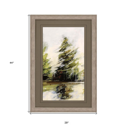 Evergreen Silver Framed Print Wall Art HomeRoots