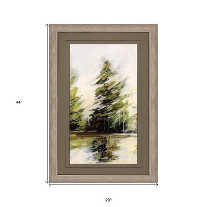 Evergreen Silver Framed Print Wall Art HomeRoots