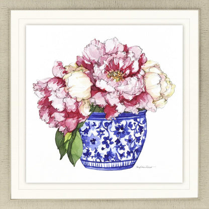 Pretty Petals I Gold Framed Print Wall Art HomeRoots