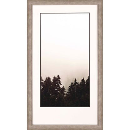 Misty Peak Silver Framed Print Wall Art HomeRoots