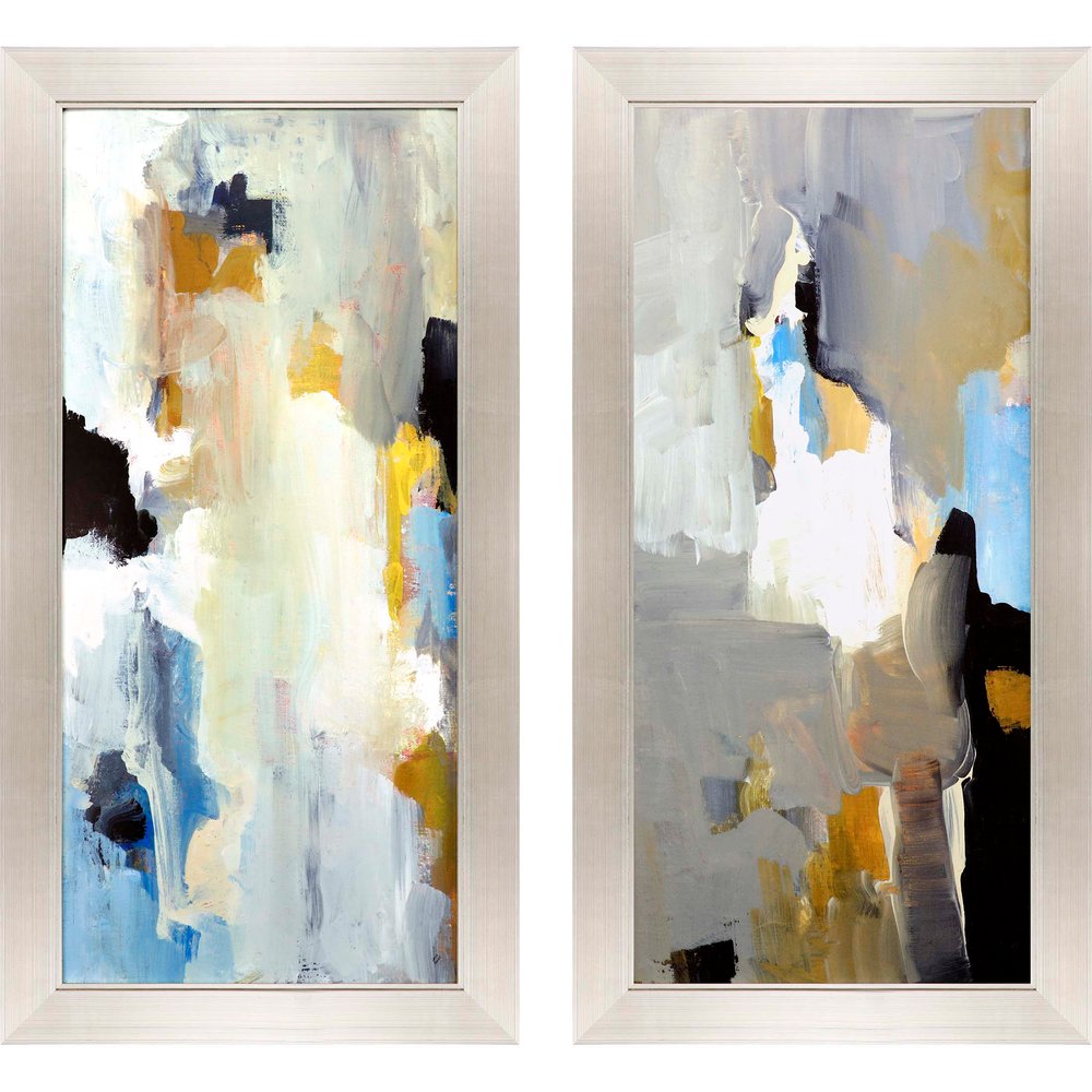 Set Of Two Wonder Silver Framed Print Wall Art — view 1