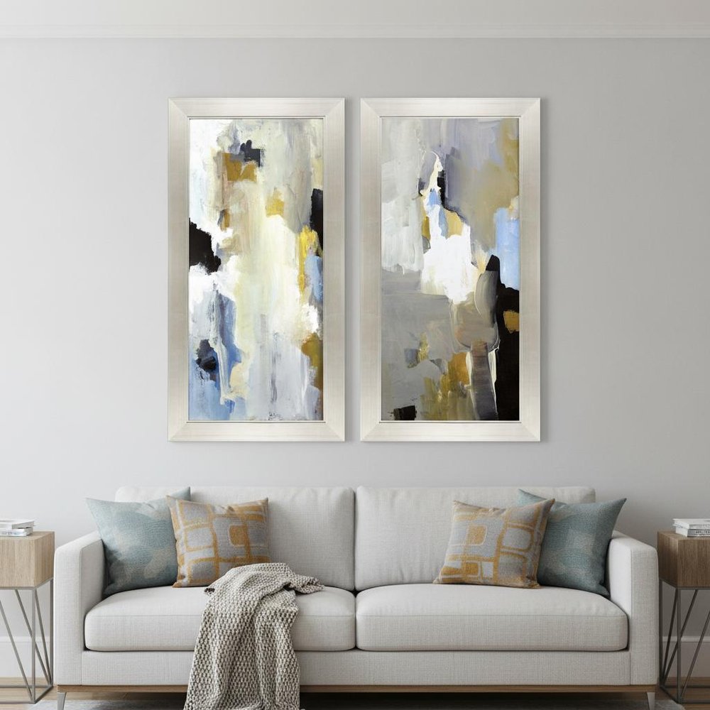 Set Of Two Wonder Silver Framed Print Wall Art — view 4