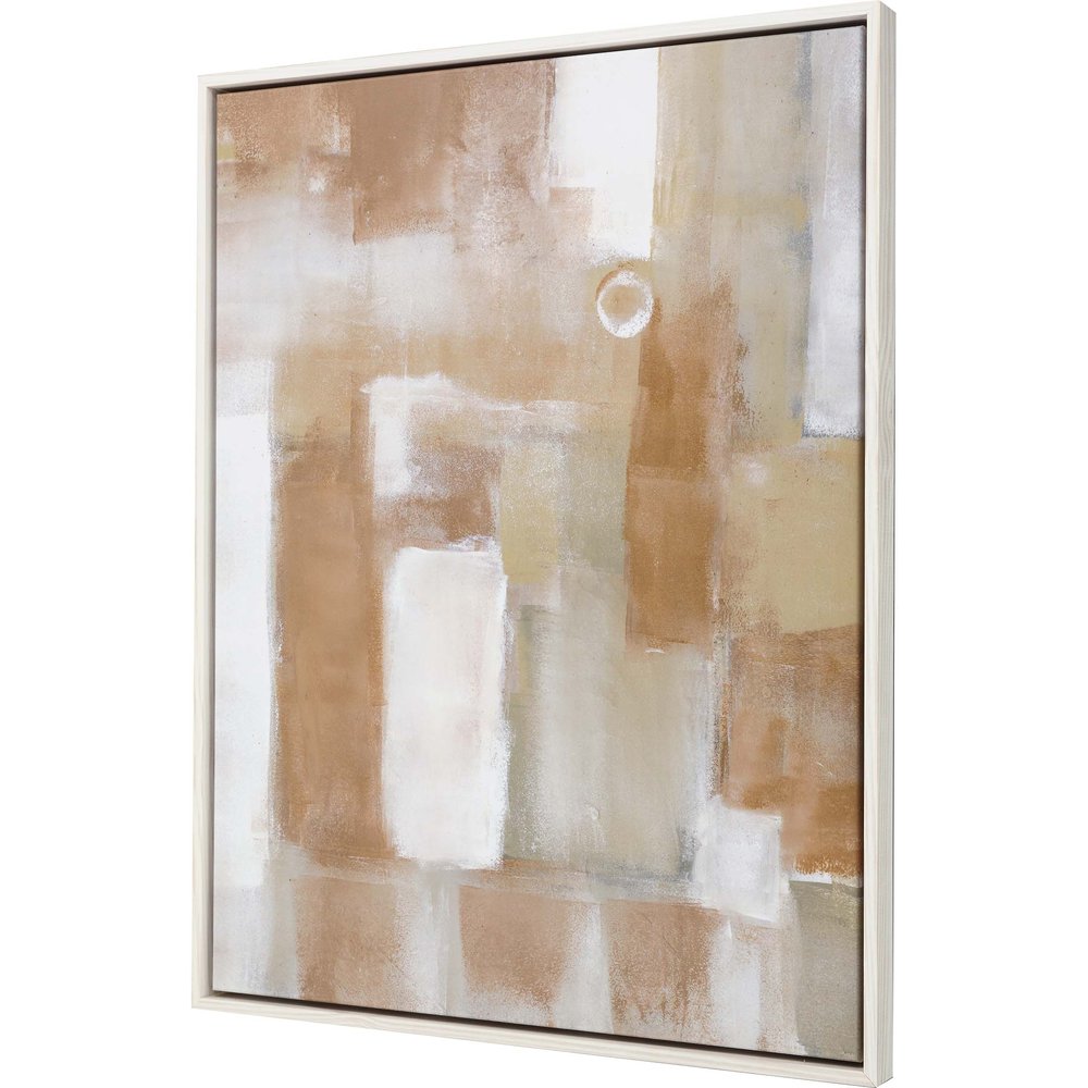 Established Grounds I White Floater Frame Print Wall Art — view 2