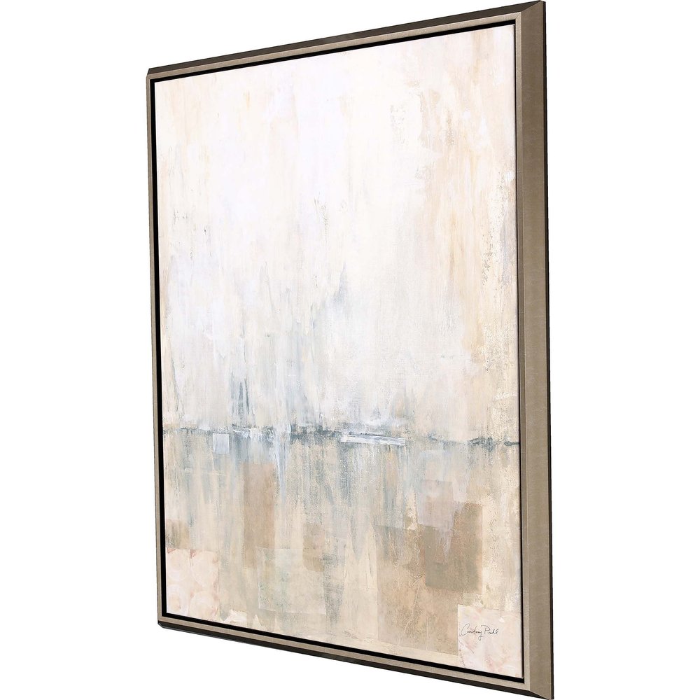 Morning Light I Silver Floater Frame Print Wall Art