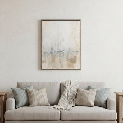 Morning Light I Silver Floater Frame Print Wall Art