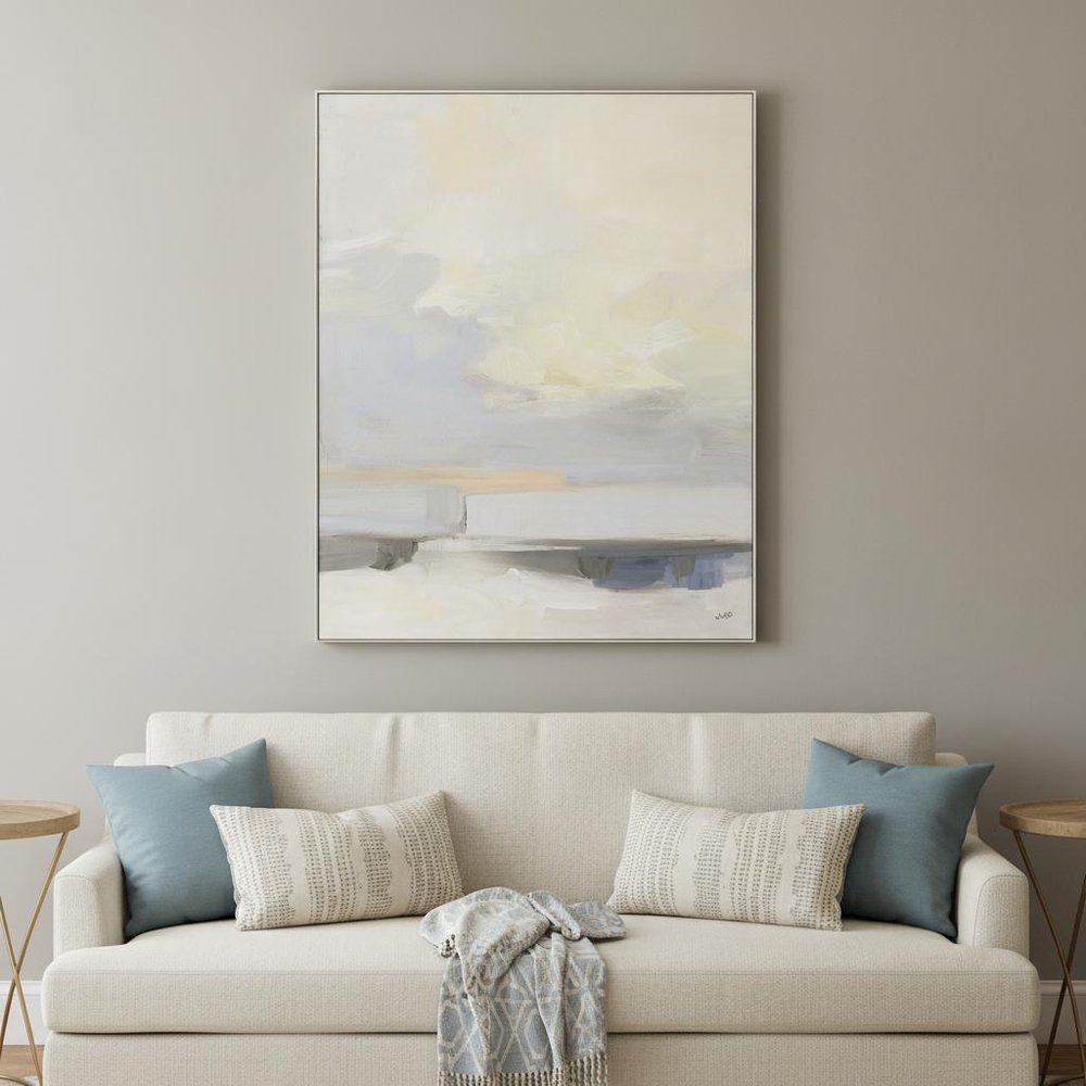 Where Land Meets Sky Gold Framed Print Wall Art — view 6
