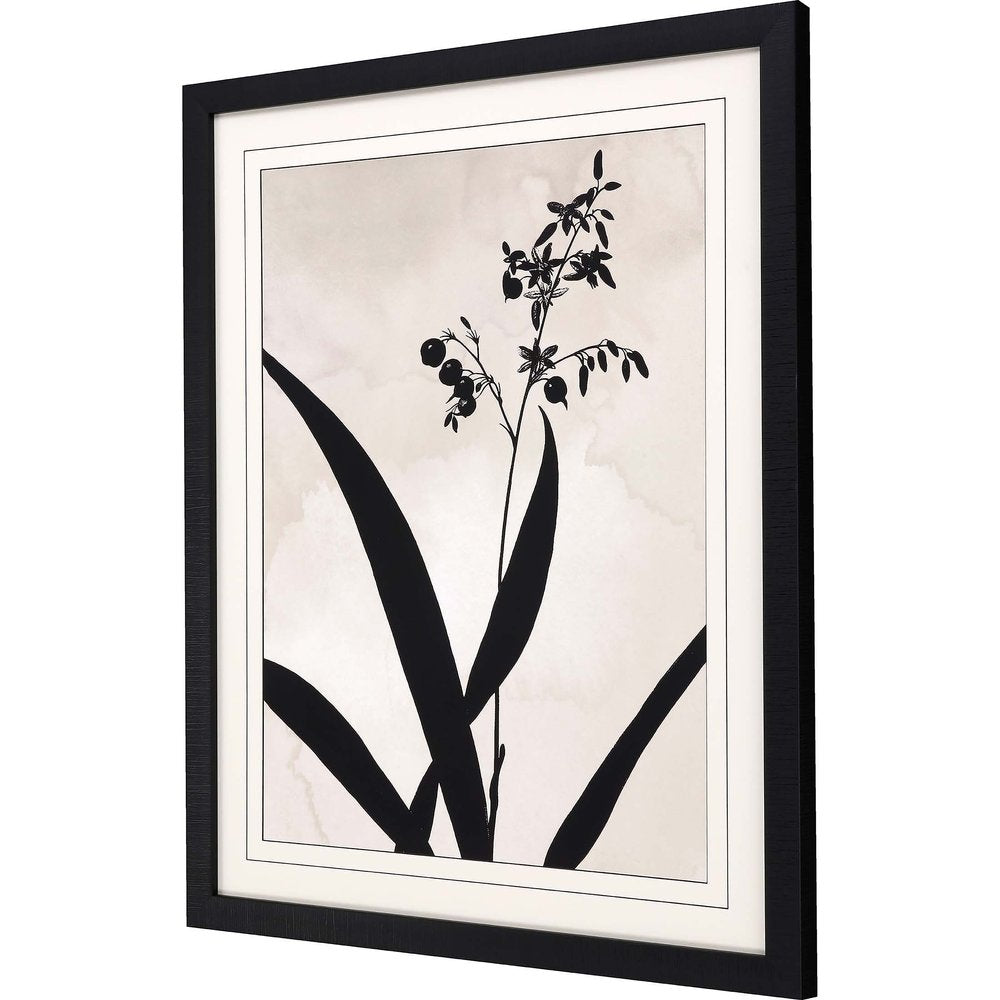 Dianella Black Framed Print Wall Art — view 2