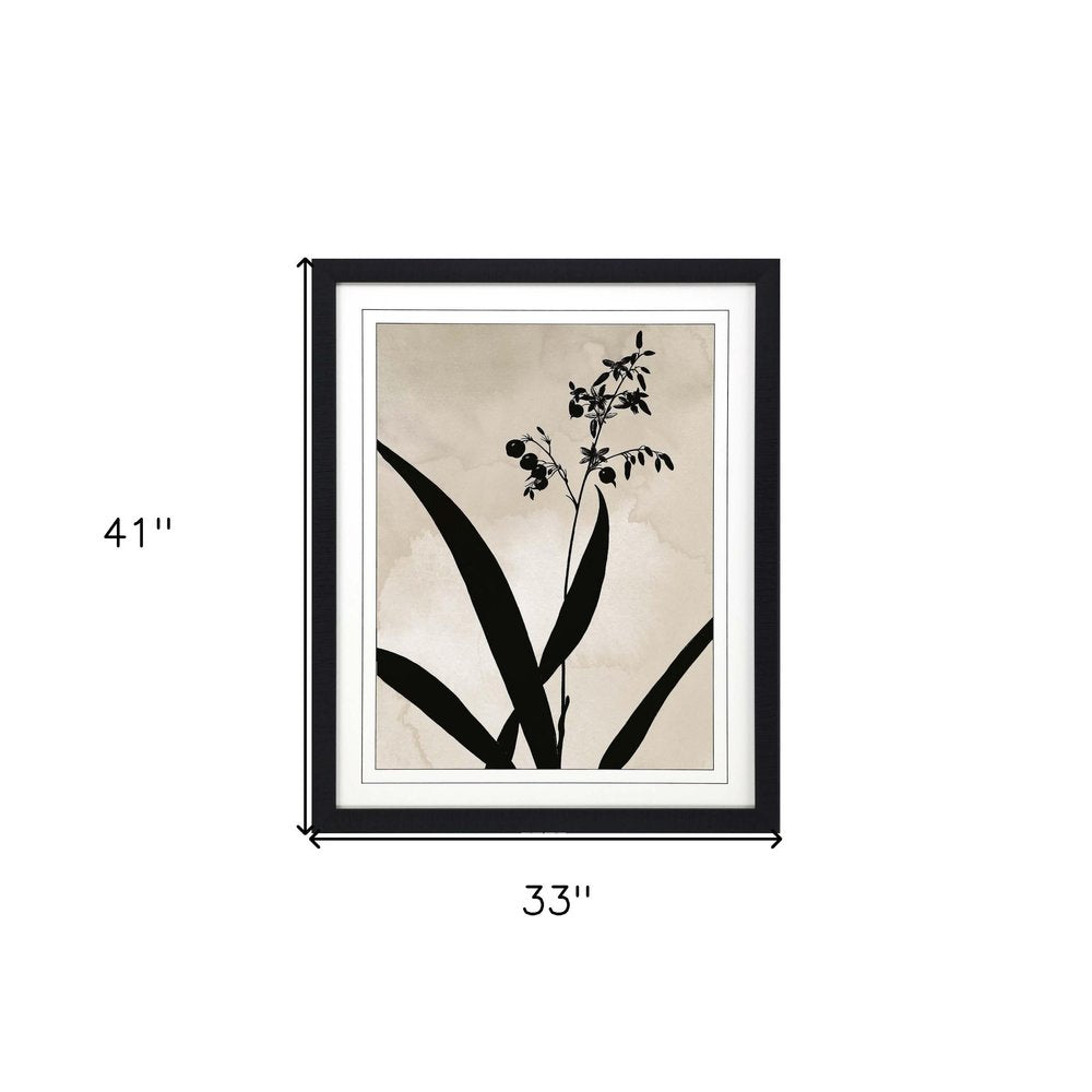Dianella Black Framed Print Wall Art — view 4