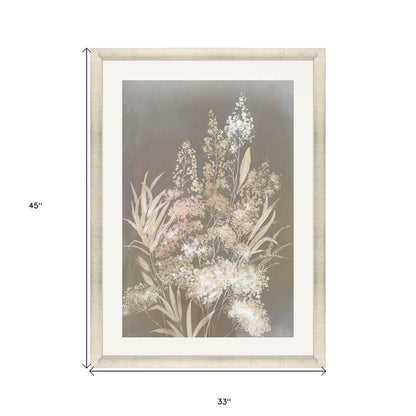 Delicate Bunch I Gold Framed Print Wall Art