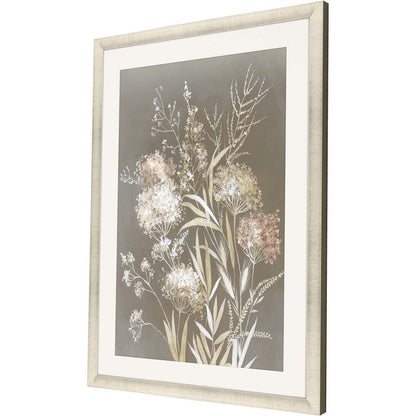 Delicate Bunch II Gold Framed Print Wall Art