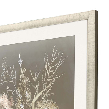 Delicate Bunch II Gold Framed Print Wall Art