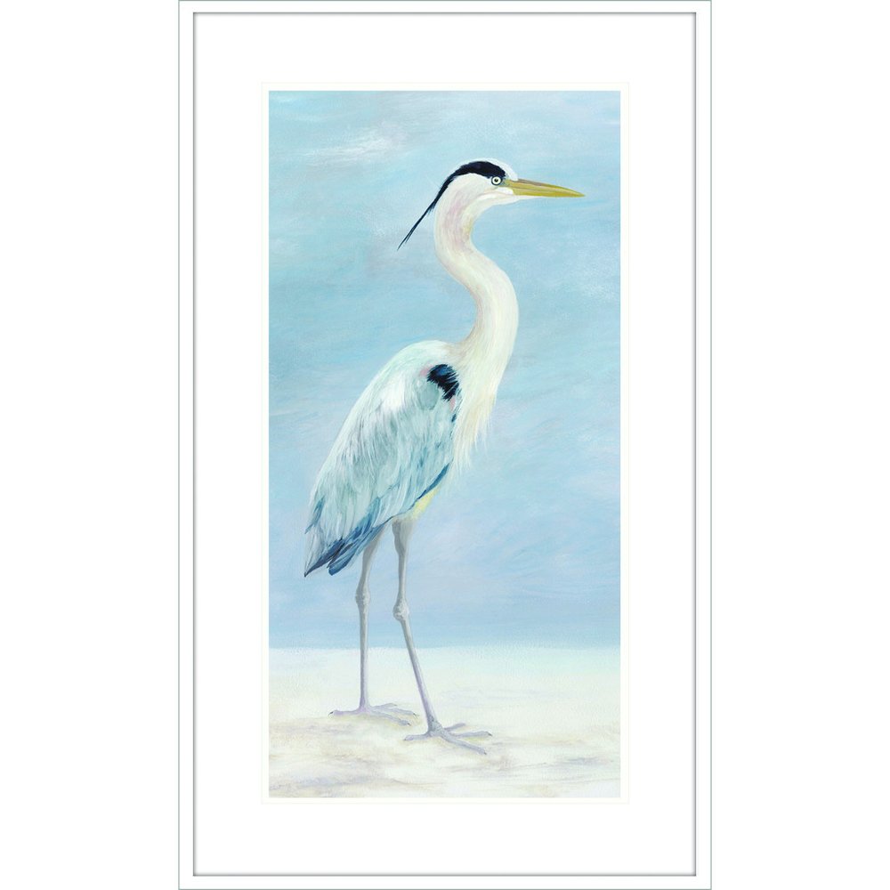 Coastal Calm I White Framed Print Wall Art — view 1